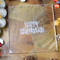 Happy Halloween Acrylic Embosser- 1 Pack