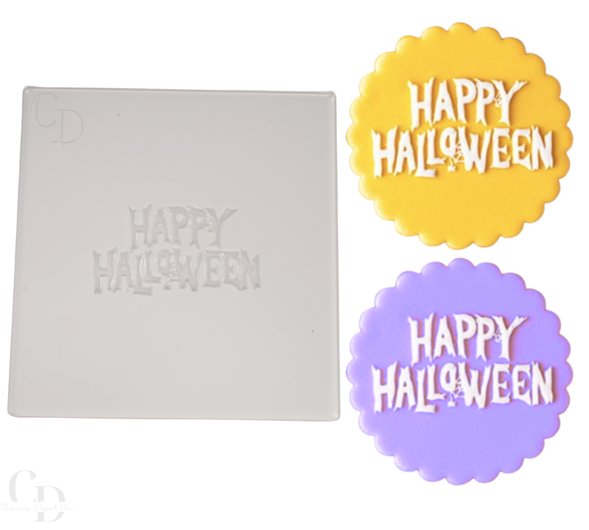 Happy Halloween Acrylic Embosser- 1 Pack