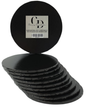 Black 6 inch cake drum 1/4 of an inch thick- 10 pack
