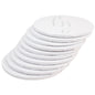 Chaney Depot LLC 6in Sturdy White Cake Drum, 1/4in- 10 pack