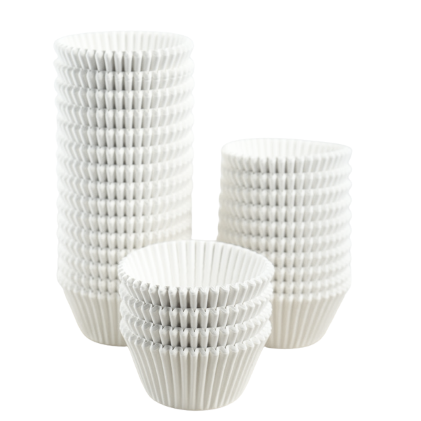 Premium White Paper Cupcake Liners, 1000 Count, Taller Size 2x1.5 Inch Baking Cups for Muffins and Pastries
